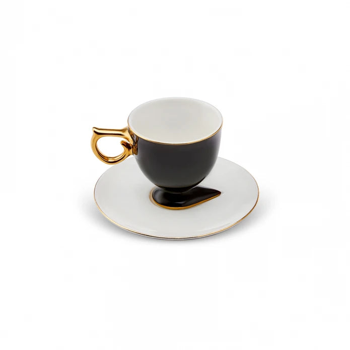 Karaca Faladdin Coffee Cup For 2 People 100 Ml 153.03.06.7885 -  Coffee Sets | كوب قهوة كاراجا فلدين لشخصين 100 مل - ebarza Furniture UAE | Shop Modern Furniture in Abu Dhabi & Dubai - مفروشات ايبازرا في الامارات | تسوق اثاث عصري وديكورات مميزة في دبي وابوظبي