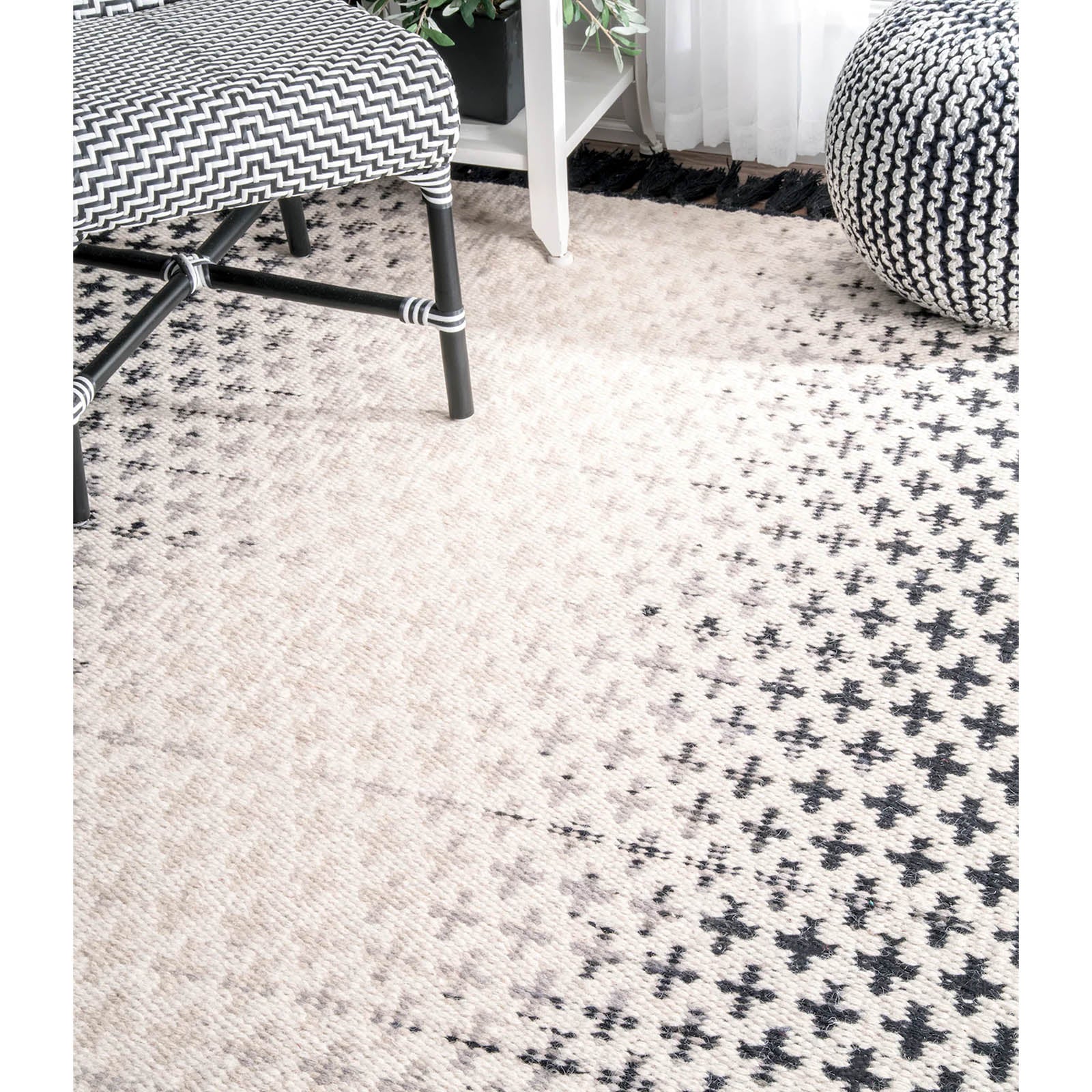 90X300 Cm Amak Handmade Wool Rug Jh-2352-Long -  Rugs - ebarza Furniture UAE | Shop Modern Furniture in Abu Dhabi & Dubai - مفروشات ايبازرا في الامارات | تسوق اثاث عصري وديكورات مميزة في دبي وابوظبي