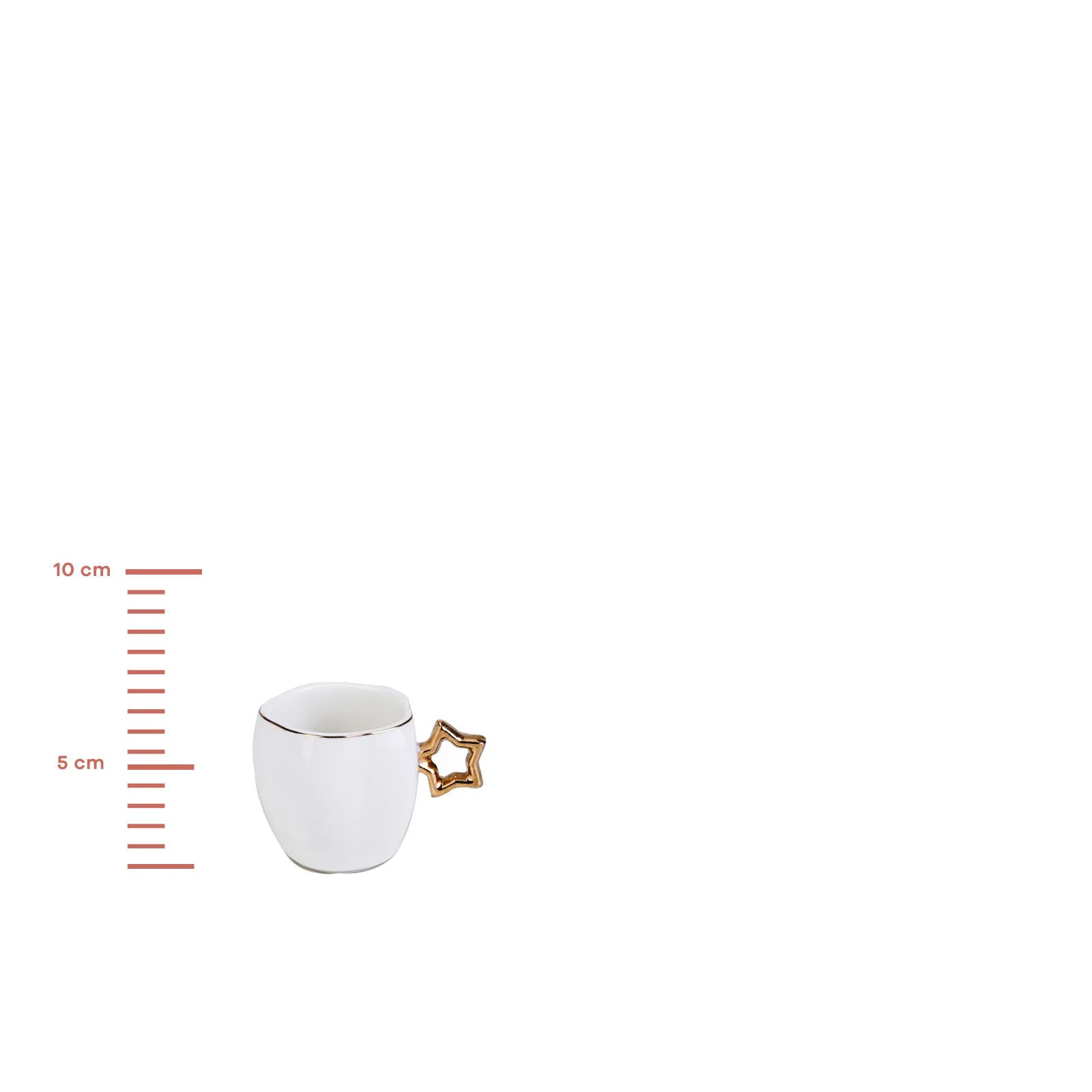 Karaca Star Set Of 6 Coffee Cups 153.03.07.8726 -  Coffee Sets | طقم 6 فناجين قهوة كاراجا ستار - ebarza Furniture UAE | Shop Modern Furniture in Abu Dhabi & Dubai - مفروشات ايبازرا في الامارات | تسوق اثاث عصري وديكورات مميزة في دبي وابوظبي