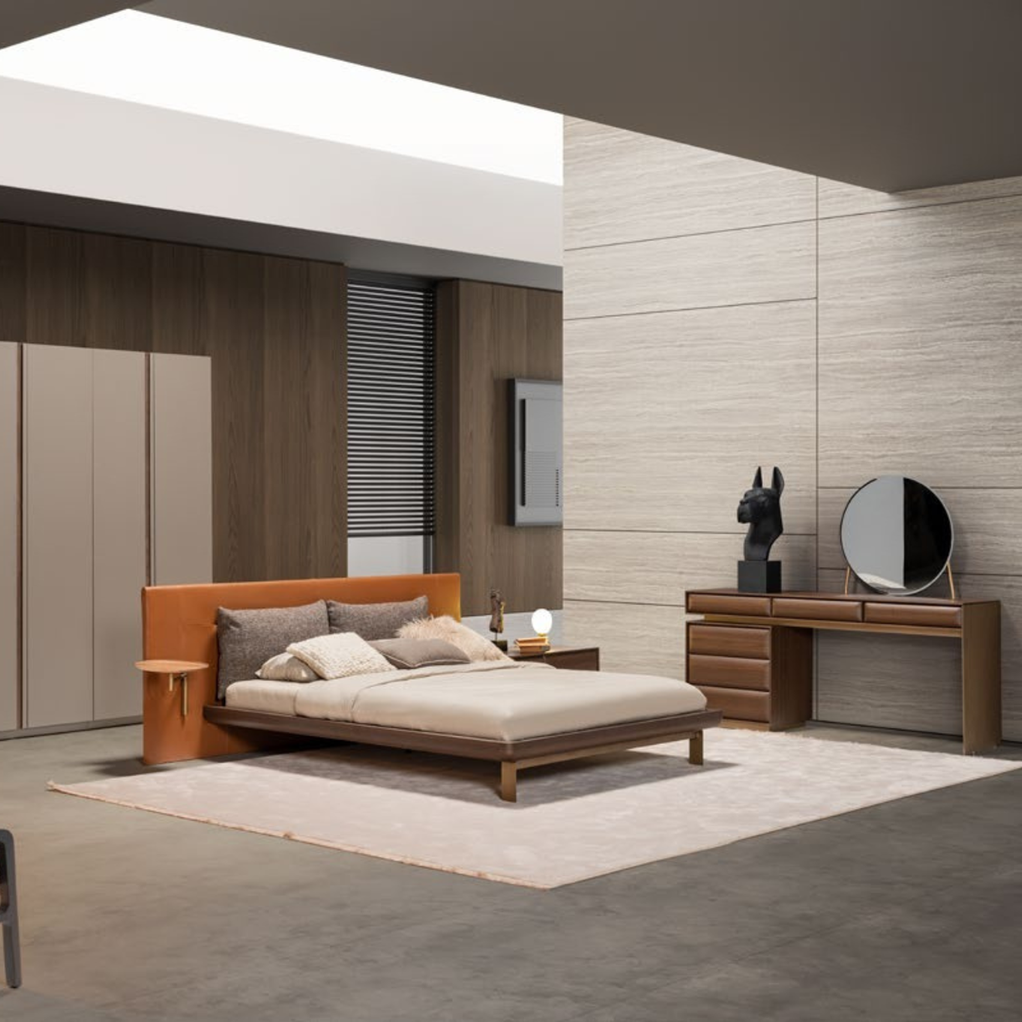 Display Item - Era King Size Bedstead Era-Bed Nakheel -  DISPLAY ITEM - ebarza Furniture UAE | Shop Modern Furniture in Abu Dhabi & Dubai - مفروشات ايبازرا في الامارات | تسوق اثاث عصري وديكورات مميزة في دبي وابوظبي