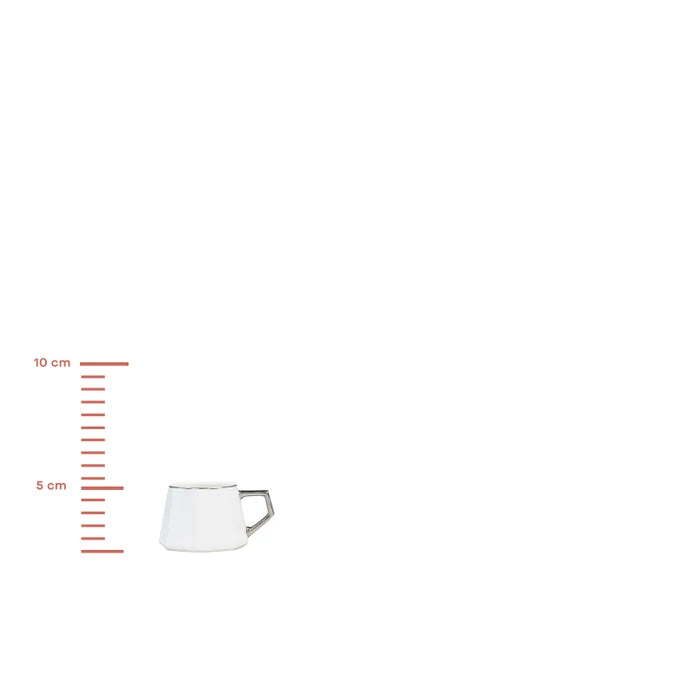 Karaca Zeher Set of 6 Coffee Cups 90 ml 153.03.06.1466 -  Coffee Sets | كاراجا زهير طقم 6 فناجين قهوة 90 مل - ebarza Furniture UAE | Shop Modern Furniture in Abu Dhabi & Dubai - مفروشات ايبازرا في الامارات | تسوق اثاث عصري وديكورات مميزة في دبي وابوظبي