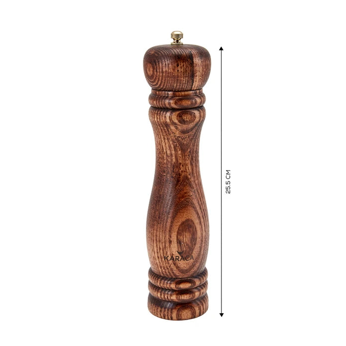 Karaca African 25,5 Cm Wooden Spice Mill 153.03.07.5743 -  Spice Sets - ebarza Furniture UAE | Shop Modern Furniture in Abu Dhabi & Dubai - مفروشات ايبازرا في الامارات | تسوق اثاث عصري وديكورات مميزة في دبي وابوظبي