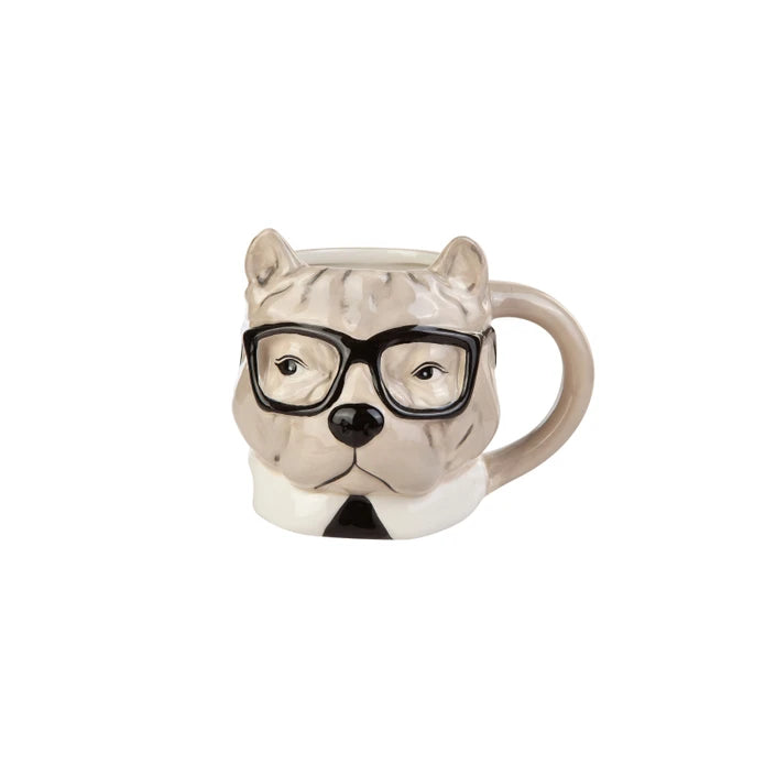 Karaca Animal Bulldog Mug 153.03.06.1854 -  Mugs - ebarza Furniture UAE | Shop Modern Furniture in Abu Dhabi & Dubai - مفروشات ايبازرا في الامارات | تسوق اثاث عصري وديكورات مميزة في دبي وابوظبي