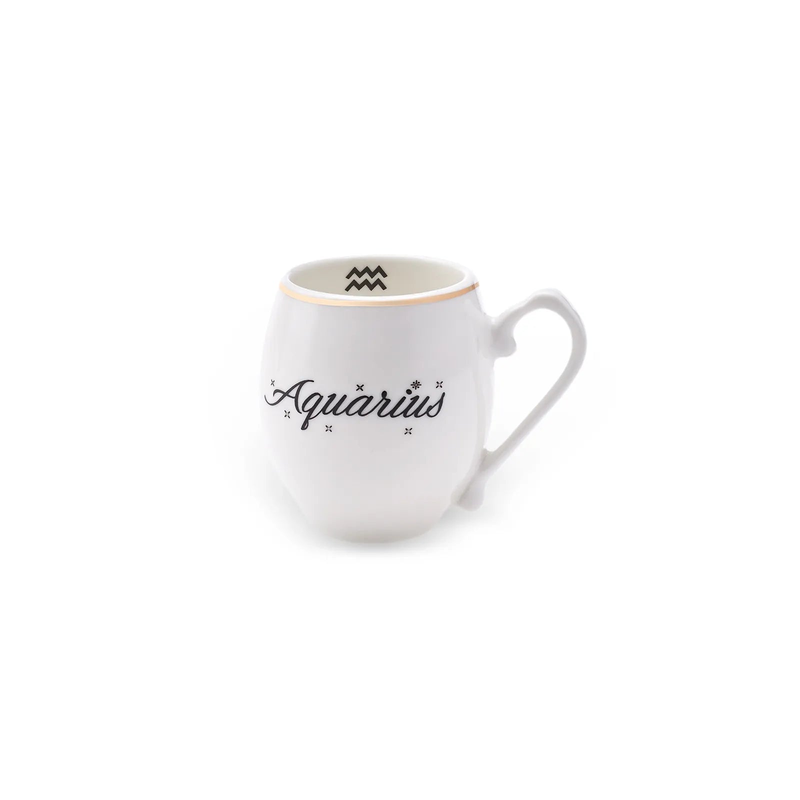 Karaca Aquarius Sign Coffee Cup 90 Ml 153.03.06.6898 -  Coffee Sets - ebarza Furniture UAE | Shop Modern Furniture in Abu Dhabi & Dubai - مفروشات ايبازرا في الامارات | تسوق اثاث عصري وديكورات مميزة في دبي وابوظبي