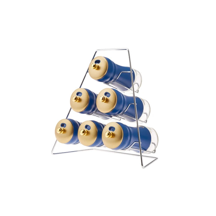 Karaca Blue Berry 7 Piece Triangle Spice Set 153.03.06.8991 -  Spice Sets - ebarza Furniture UAE | Shop Modern Furniture in Abu Dhabi & Dubai - مفروشات ايبازرا في الامارات | تسوق اثاث عصري وديكورات مميزة في دبي وابوظبي