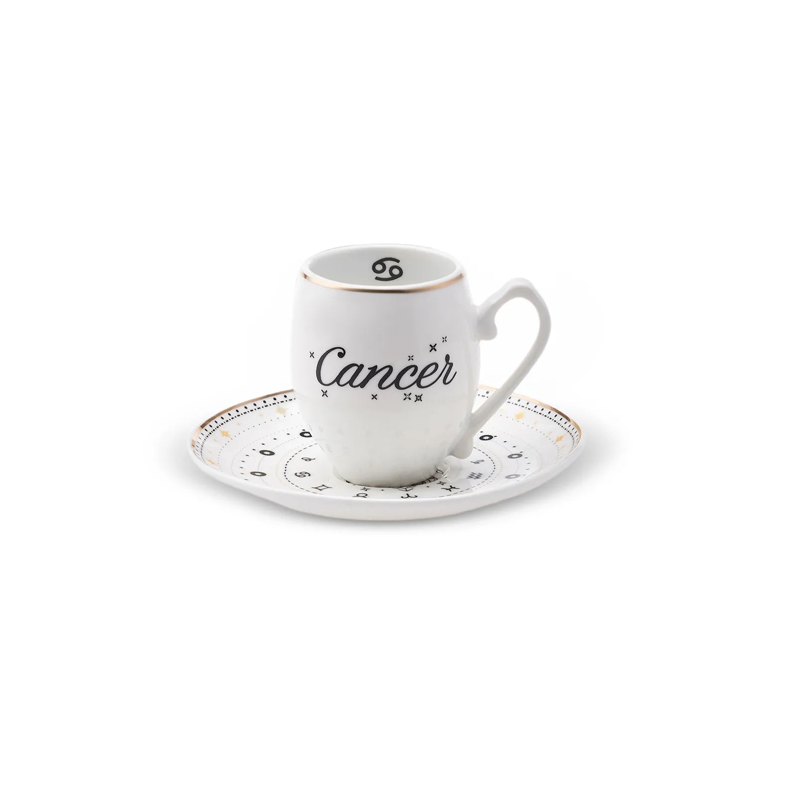 Karaca Cancer Coffee Cup 90 Ml 153.03.06.6903 -  Coffee Sets - ebarza Furniture UAE | Shop Modern Furniture in Abu Dhabi & Dubai - مفروشات ايبازرا في الامارات | تسوق اثاث عصري وديكورات مميزة في دبي وابوظبي