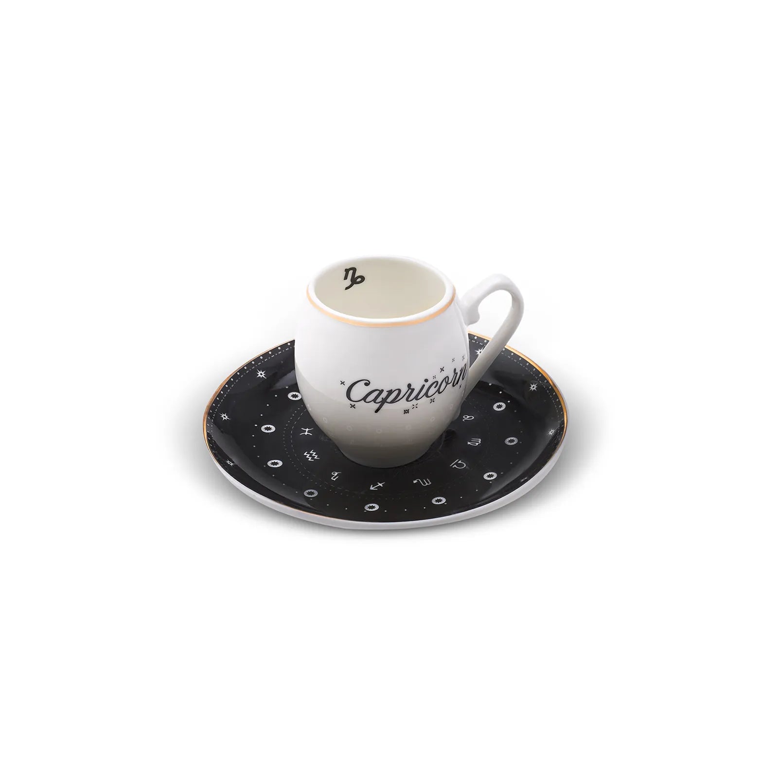 Karaca Capricorn Coffee Cup 90 Ml 153.03.06.6897 -  Coffee Sets - ebarza Furniture UAE | Shop Modern Furniture in Abu Dhabi & Dubai - مفروشات ايبازرا في الامارات | تسوق اثاث عصري وديكورات مميزة في دبي وابوظبي