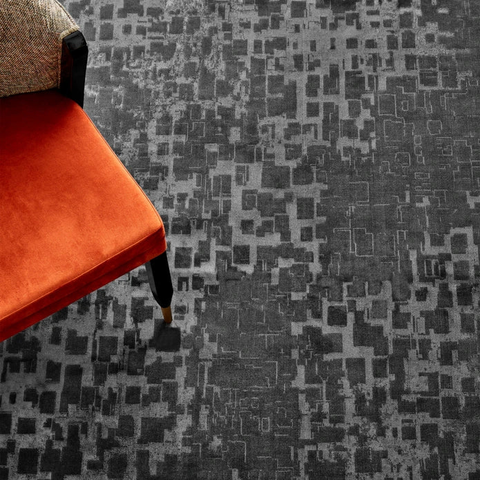 Karaca Cashmere Carpet Velvet Quartz Anthracite 120X180 Cm 200.19.01.0155 -  Rugs - ebarza Furniture UAE | Shop Modern Furniture in Abu Dhabi & Dubai - مفروشات ايبازرا في الامارات | تسوق اثاث عصري وديكورات مميزة في دبي وابوظبي