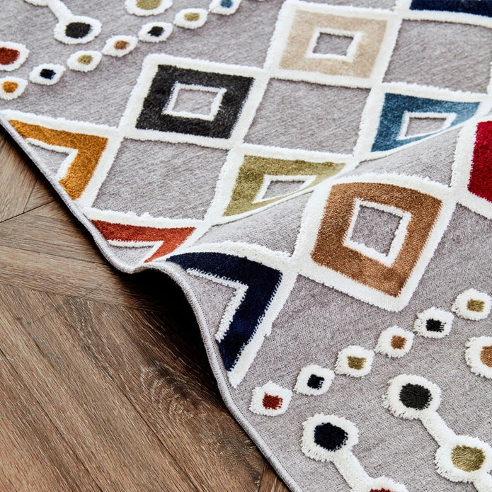 Karaca Cashmere Carpet Viscose Modern Andores 80X150 Cm 200.19.01.0739 -  Rugs - ebarza Furniture UAE | Shop Modern Furniture in Abu Dhabi & Dubai - مفروشات ايبازرا في الامارات | تسوق اثاث عصري وديكورات مميزة في دبي وابوظبي