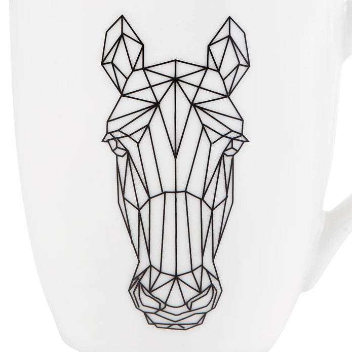 Karaca Draft Horse set of 2 Mug 153.03.06.1757 -  Mugs - ebarza Furniture UAE | Shop Modern Furniture in Abu Dhabi & Dubai - مفروشات ايبازرا في الامارات | تسوق اثاث عصري وديكورات مميزة في دبي وابوظبي