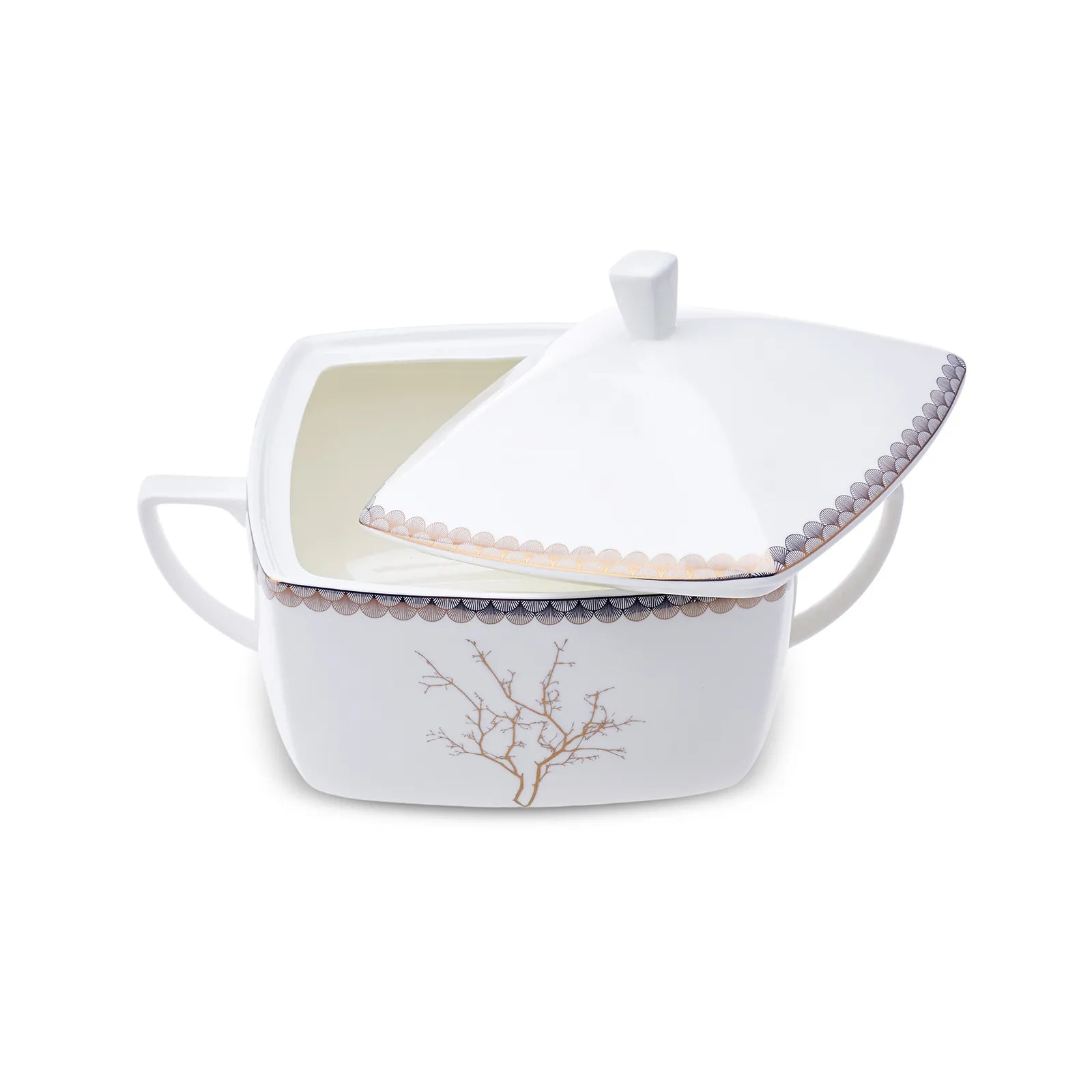 Karaca Fine Pearl Banyan 62 Pieces Dinnerware Set For 12 Persons 153.03.08.0646 -  Dinnerware Sets - ebarza Furniture UAE | Shop Modern Furniture in Abu Dhabi & Dubai - مفروشات ايبازرا في الامارات | تسوق اثاث عصري وديكورات مميزة في دبي وابوظبي