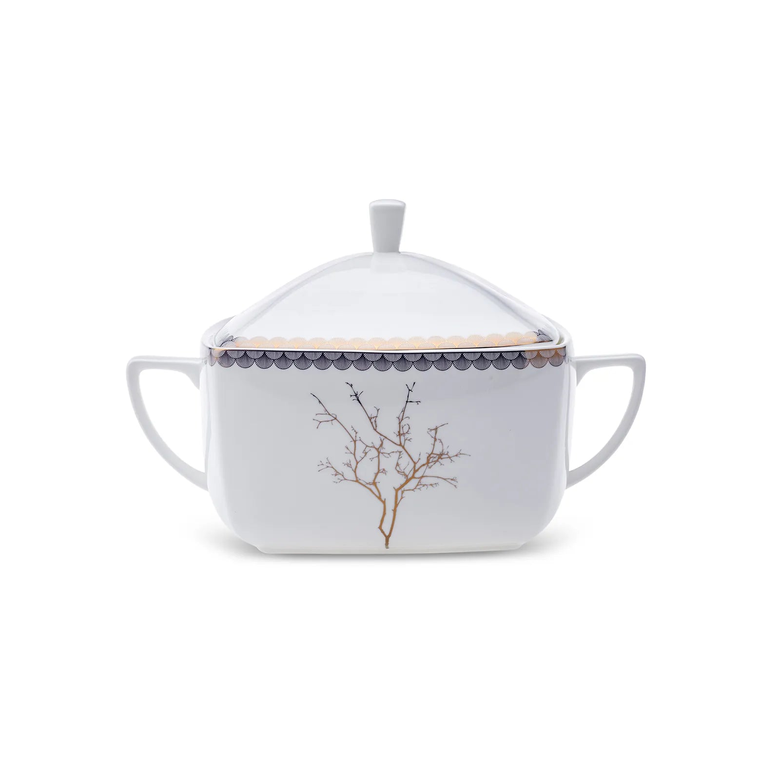 Karaca Fine Pearl Banyan 62 Pieces Dinnerware Set For 12 Persons 153.03.08.0646 -  Dinnerware Sets - ebarza Furniture UAE | Shop Modern Furniture in Abu Dhabi & Dubai - مفروشات ايبازرا في الامارات | تسوق اثاث عصري وديكورات مميزة في دبي وابوظبي