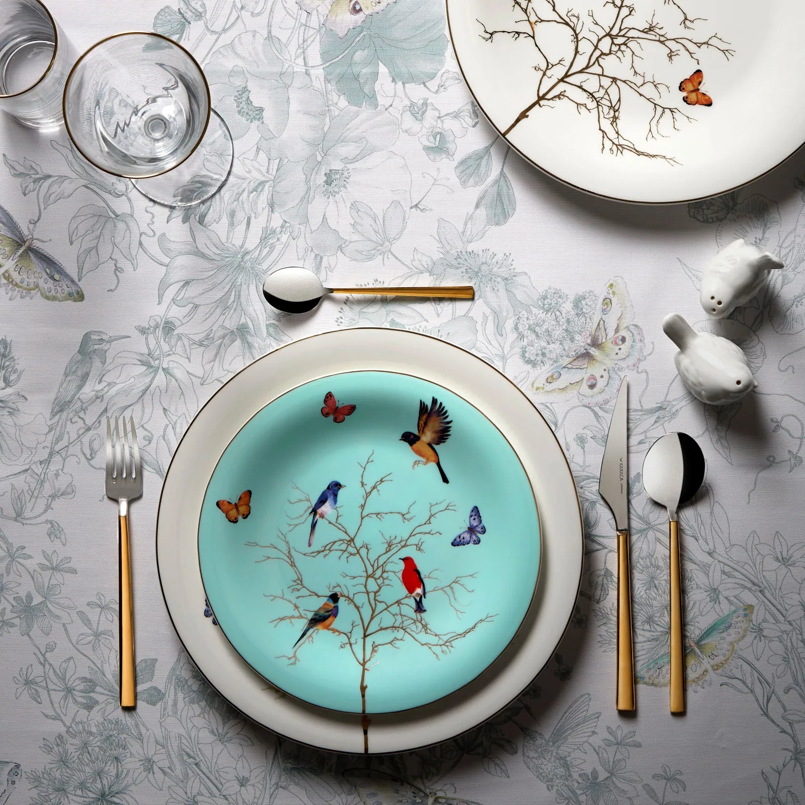 Karaca Fine Pearl Grace Mint 58 Pieces Pearl Dinnerware Set For 12 Persons 153.03.08.0609 -  Dinnerware Sets - ebarza Furniture UAE | Shop Modern Furniture in Abu Dhabi & Dubai - مفروشات ايبازرا في الامارات | تسوق اثاث عصري وديكورات مميزة في دبي وابوظبي