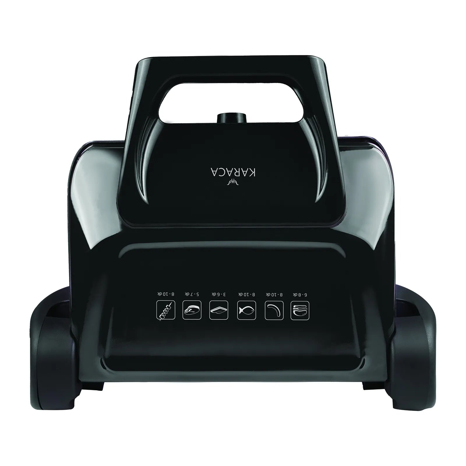 Karaca Future Plus Bio Diamond Antibacterial Black Grill And Toaster 153.03.06.6201 -  Kitchen Appliances - ebarza Furniture UAE | Shop Modern Furniture in Abu Dhabi & Dubai - مفروشات ايبازرا في الامارات | تسوق اثاث عصري وديكورات مميزة في دبي وابوظبي