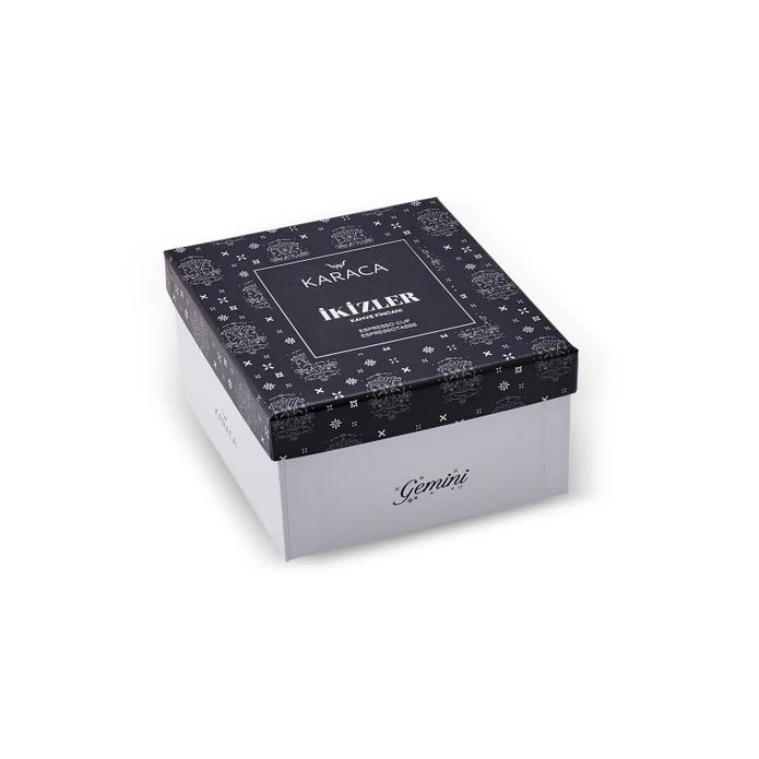 Karaca Gemini Coffee Cup 90 ml 153.03.06.6902 -  Coffee Sets - ebarza Furniture UAE | Shop Modern Furniture in Abu Dhabi & Dubai - مفروشات ايبازرا في الامارات | تسوق اثاث عصري وديكورات مميزة في دبي وابوظبي