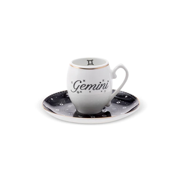 Karaca Gemini Coffee Cup 90 ml 153.03.06.6902 -  Coffee Sets - ebarza Furniture UAE | Shop Modern Furniture in Abu Dhabi & Dubai - مفروشات ايبازرا في الامارات | تسوق اثاث عصري وديكورات مميزة في دبي وابوظبي
