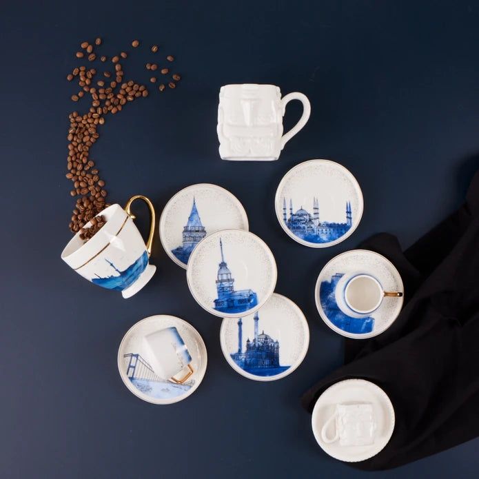 Karaca Harem Mug 153.03.06.4666 -  Mugs - ebarza Furniture UAE | Shop Modern Furniture in Abu Dhabi & Dubai - مفروشات ايبازرا في الامارات | تسوق اثاث عصري وديكورات مميزة في دبي وابوظبي