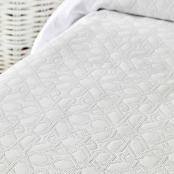 Karaca Home Back To Basic White Single Bedspread 200.18.01.0084 -  Bedding - ebarza Furniture UAE | Shop Modern Furniture in Abu Dhabi & Dubai - مفروشات ايبازرا في الامارات | تسوق اثاث عصري وديكورات مميزة في دبي وابوظبي