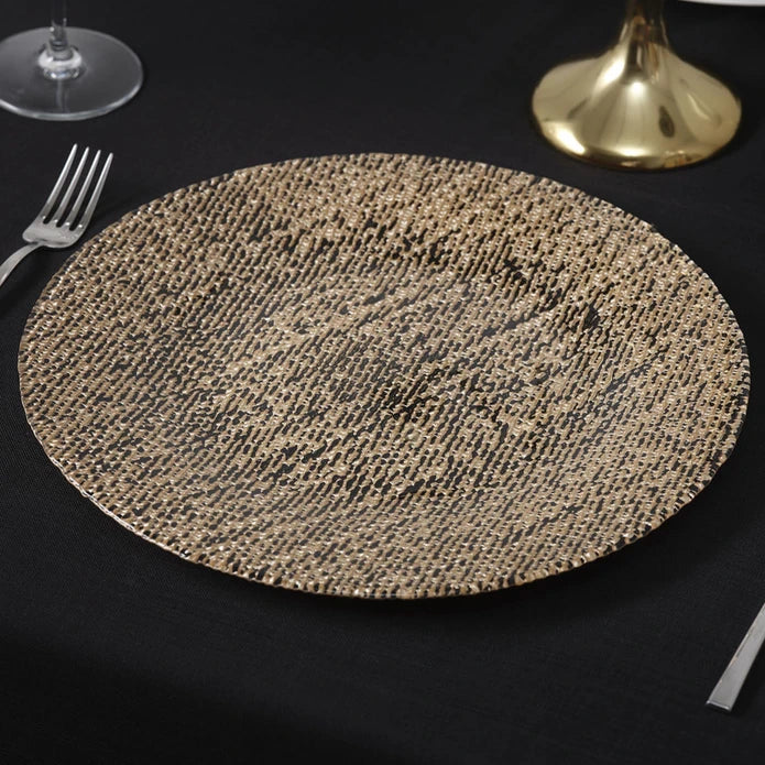 Karaca Home Cotton Supla Black 33 cm 300.22.02.0428 -  Plates - ebarza Furniture UAE | Shop Modern Furniture in Abu Dhabi & Dubai - مفروشات ايبازرا في الامارات | تسوق اثاث عصري وديكورات مميزة في دبي وابوظبي