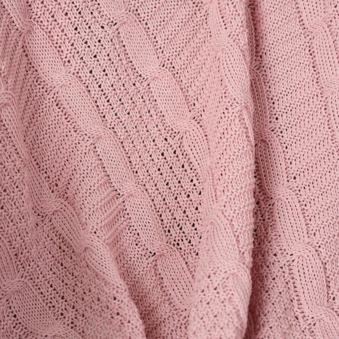 Karaca Home Dio Dried Rose Tv Blanket 130x170 cm 200.21.01.0312 -  Blankets - ebarza Furniture UAE | Shop Modern Furniture in Abu Dhabi & Dubai - مفروشات ايبازرا في الامارات | تسوق اثاث عصري وديكورات مميزة في دبي وابوظبي