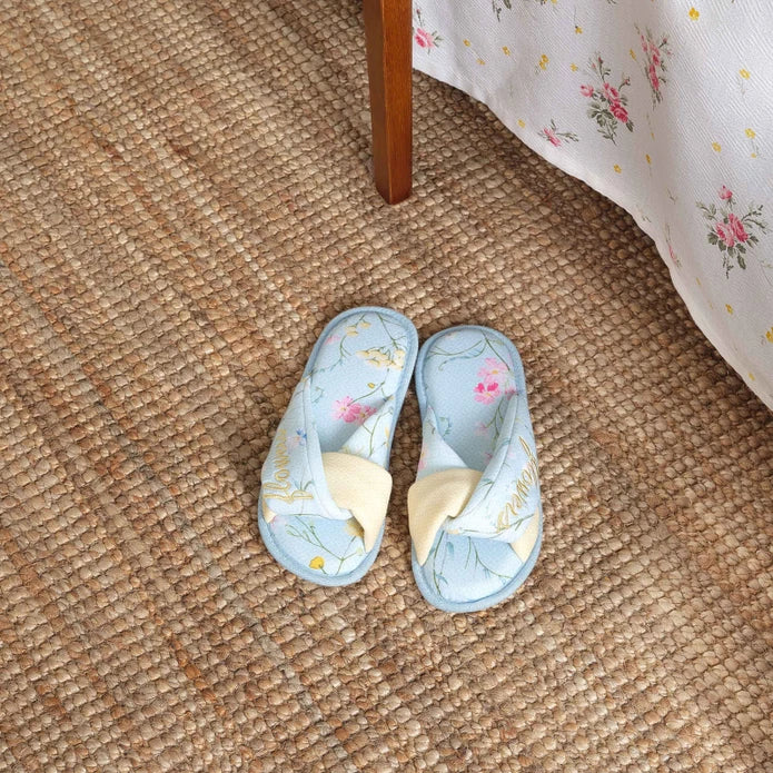 Karaca Home Eliana Yellow Slippers 36-37 200.20.01.0542 -  Slippers - ebarza Furniture UAE | Shop Modern Furniture in Abu Dhabi & Dubai - مفروشات ايبازرا في الامارات | تسوق اثاث عصري وديكورات مميزة في دبي وابوظبي