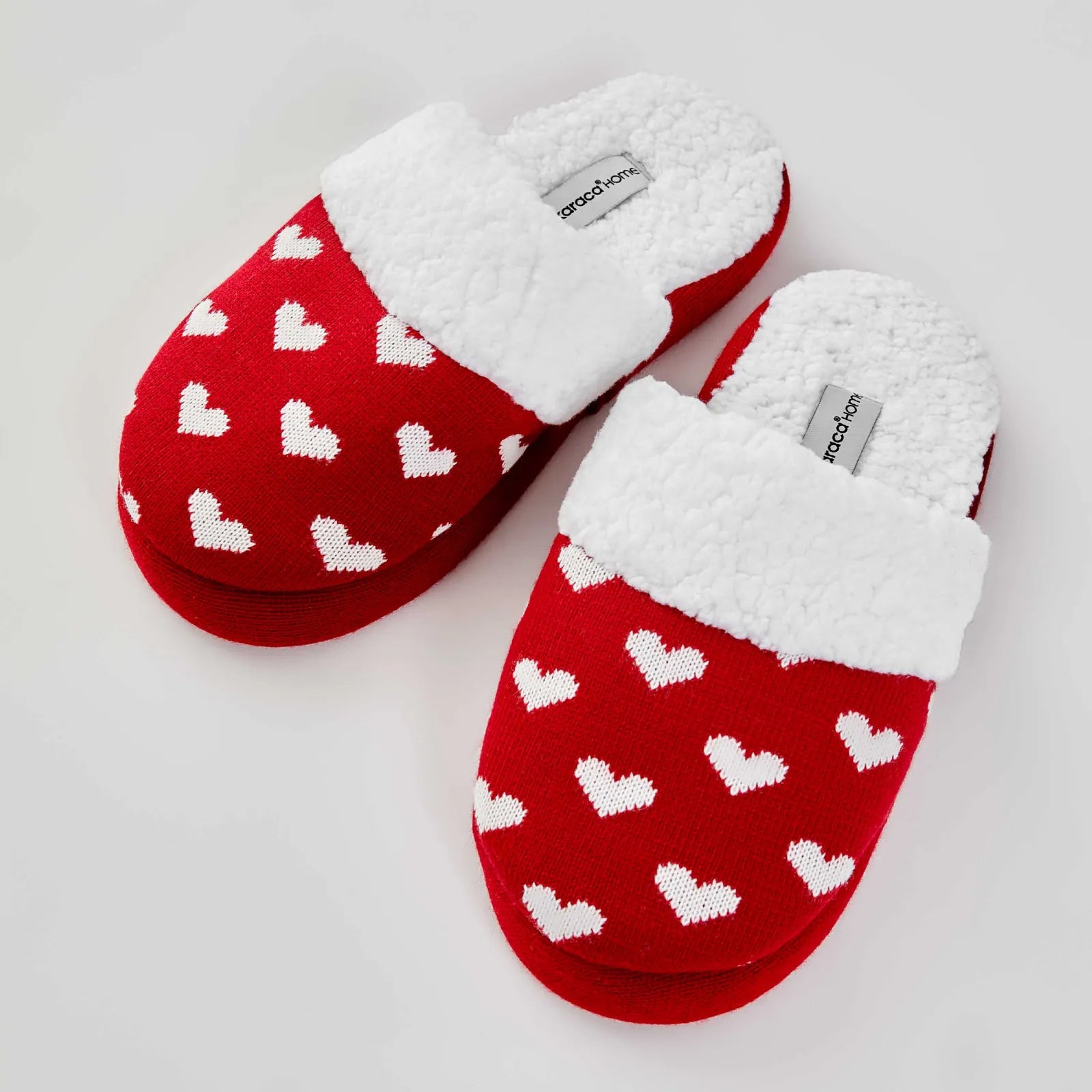 Karaca Home Letra Red House Slippers Number 36-37 200.20.01.0308 -  Slippers - ebarza Furniture UAE | Shop Modern Furniture in Abu Dhabi & Dubai - مفروشات ايبازرا في الامارات | تسوق اثاث عصري وديكورات مميزة في دبي وابوظبي