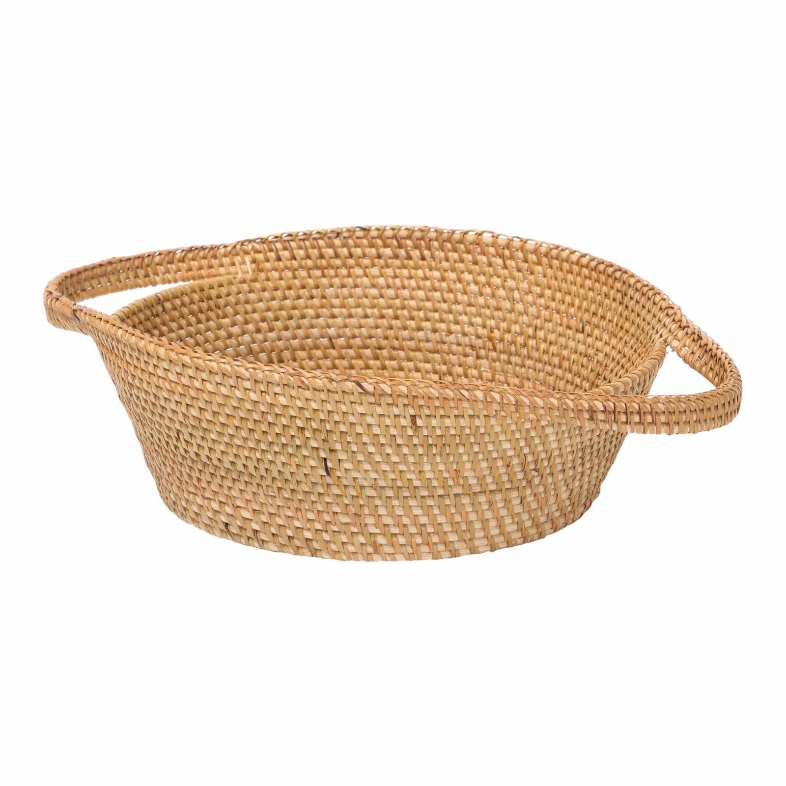 Karaca Home Wave Oval Mini Basket 25 cm 300.21.02.0114 -  Baskets - ebarza Furniture UAE | Shop Modern Furniture in Abu Dhabi & Dubai - مفروشات ايبازرا في الامارات | تسوق اثاث عصري وديكورات مميزة في دبي وابوظبي