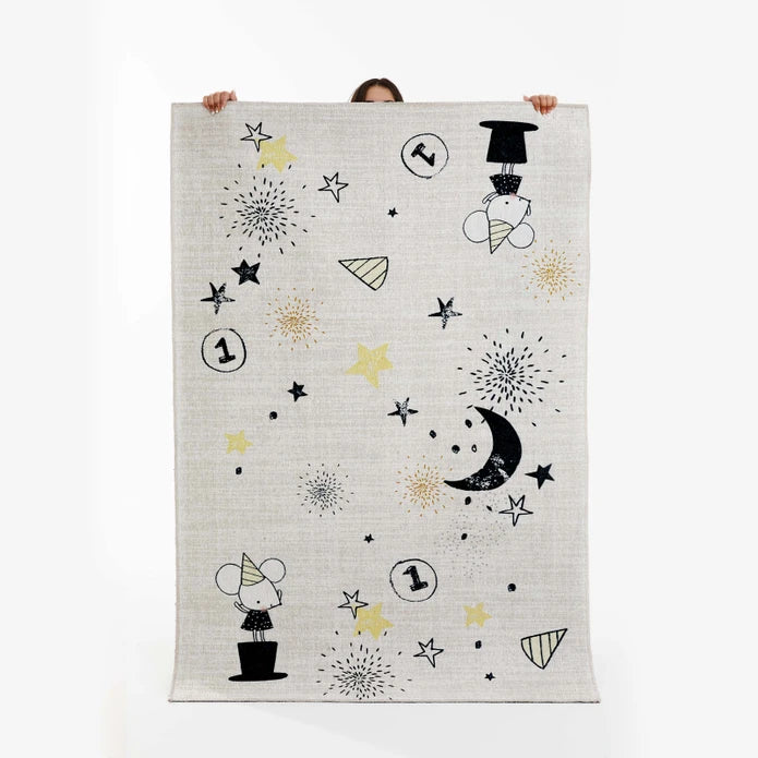 Karaca Kashmir Carpet Decorative Art Child/Teen Mice 80x150 cm 200.19.01.1483 -  Rugs - ebarza Furniture UAE | Shop Modern Furniture in Abu Dhabi & Dubai - مفروشات ايبازرا في الامارات | تسوق اثاث عصري وديكورات مميزة في دبي وابوظبي