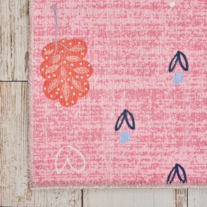 Karaca Kashmir Carpet Decorative Art Kids/Teen Pinky 80x150 cm 200.19.01.1481 -  Rugs - ebarza Furniture UAE | Shop Modern Furniture in Abu Dhabi & Dubai - مفروشات ايبازرا في الامارات | تسوق اثاث عصري وديكورات مميزة في دبي وابوظبي