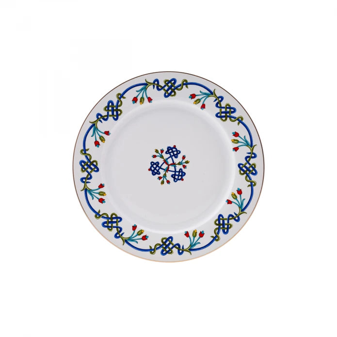 Karaca Knot Gold 56 Pieces Dinnerware Set For 12 Persons 153.03.08.1405 -  Dinnerware Sets - ebarza Furniture UAE | Shop Modern Furniture in Abu Dhabi & Dubai - مفروشات ايبازرا في الامارات | تسوق اثاث عصري وديكورات مميزة في دبي وابوظبي