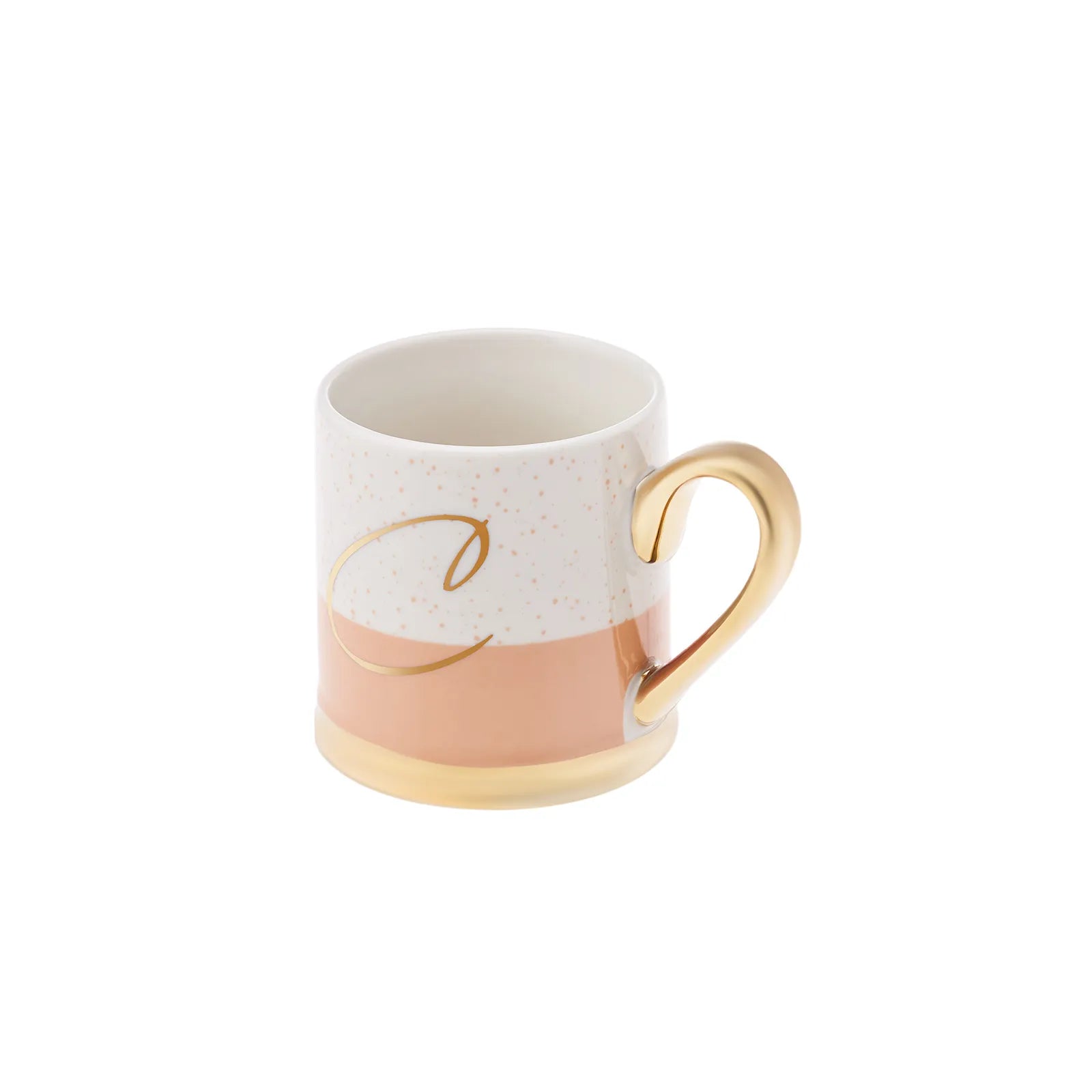 Karaca Letter C Mug 153.03.06.1610 -  Mugs - ebarza Furniture UAE | Shop Modern Furniture in Abu Dhabi & Dubai - مفروشات ايبازرا في الامارات | تسوق اثاث عصري وديكورات مميزة في دبي وابوظبي
