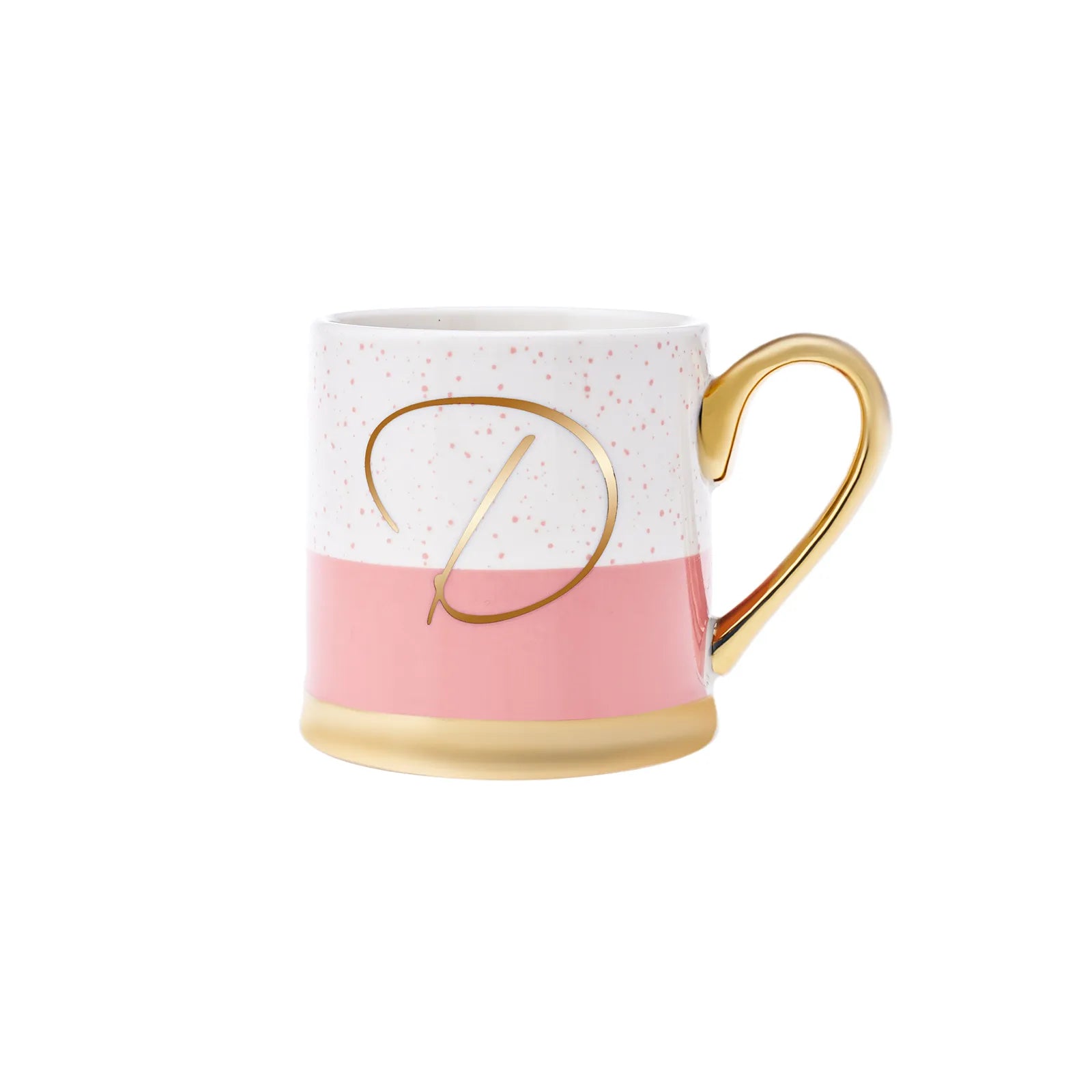 Karaca Letter D Mug 153.03.06.1611 -  Mugs - ebarza Furniture UAE | Shop Modern Furniture in Abu Dhabi & Dubai - مفروشات ايبازرا في الامارات | تسوق اثاث عصري وديكورات مميزة في دبي وابوظبي