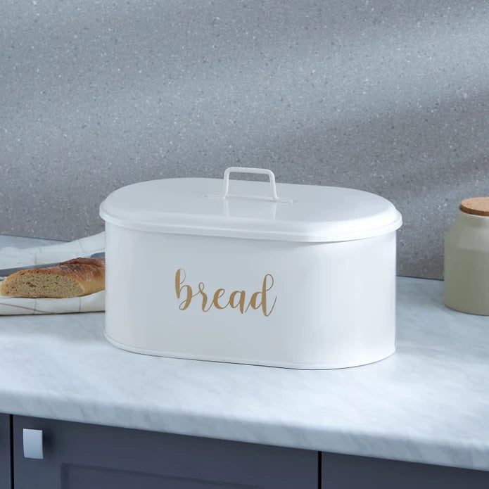 Karaca Monroe Bread Box Cream 153.03.08.2752 -  Bread Boxes - ebarza Furniture UAE | Shop Modern Furniture in Abu Dhabi & Dubai - مفروشات ايبازرا في الامارات | تسوق اثاث عصري وديكورات مميزة في دبي وابوظبي