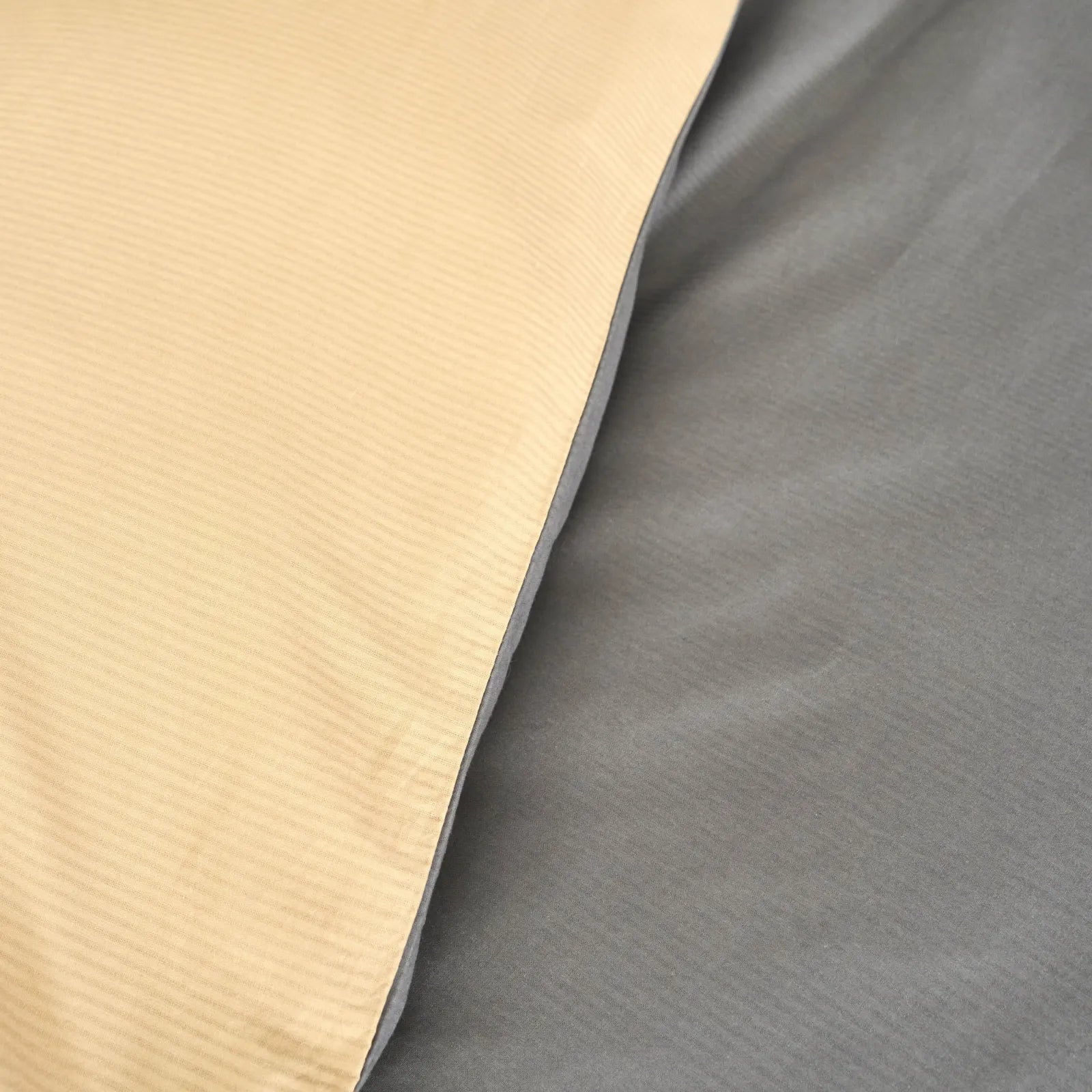 Karaca Nautica Home Bow Anthracite Mustard Double Sided Double Duvet Cover Set 180.01.01.0399 -  Bedding - ebarza Furniture UAE | Shop Modern Furniture in Abu Dhabi & Dubai - مفروشات ايبازرا في الامارات | تسوق اثاث عصري وديكورات مميزة في دبي وابوظبي