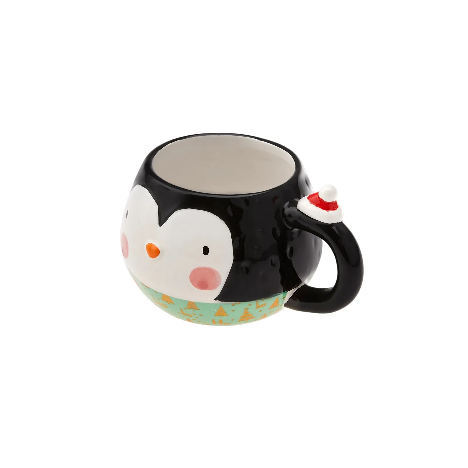 Karaca New Year Fat Penguin Mug Np22 153.03.06.5350 -  Mugs - ebarza Furniture UAE | Shop Modern Furniture in Abu Dhabi & Dubai - مفروشات ايبازرا في الامارات | تسوق اثاث عصري وديكورات مميزة في دبي وابوظبي