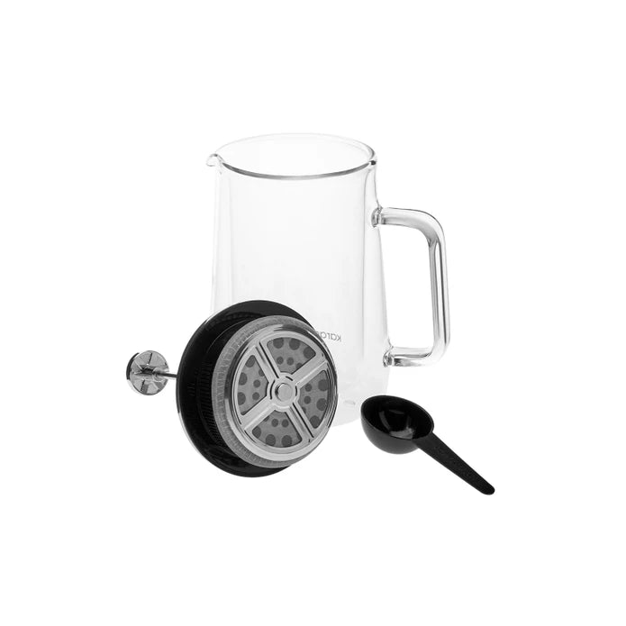 Karaca Pia Conical Metallic French Press 1000 ml 153.03.08.2396 -  Kitchen Appliances - ebarza Furniture UAE | Shop Modern Furniture in Abu Dhabi & Dubai - مفروشات ايبازرا في الامارات | تسوق اثاث عصري وديكورات مميزة في دبي وابوظبي