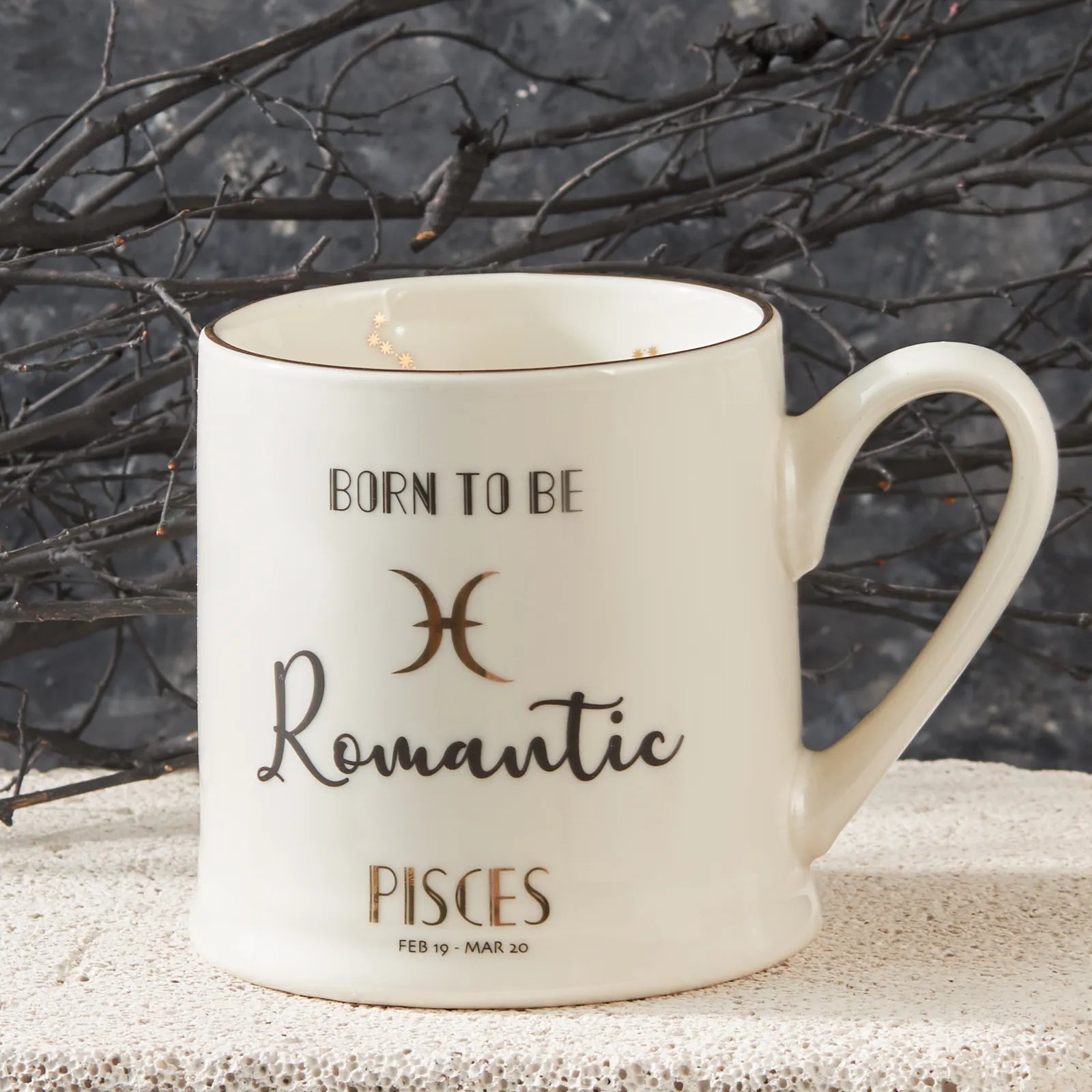 Karaca Pisces Zodiac Mug 153.03.06.5927 -  Mugs - ebarza Furniture UAE | Shop Modern Furniture in Abu Dhabi & Dubai - مفروشات ايبازرا في الامارات | تسوق اثاث عصري وديكورات مميزة في دبي وابوظبي