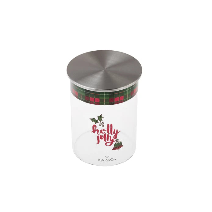 Karaca Ribbon Storage Container 680 Ml 153.03.06.4936 -  Spice Sets - ebarza Furniture UAE | Shop Modern Furniture in Abu Dhabi & Dubai - مفروشات ايبازرا في الامارات | تسوق اثاث عصري وديكورات مميزة في دبي وابوظبي