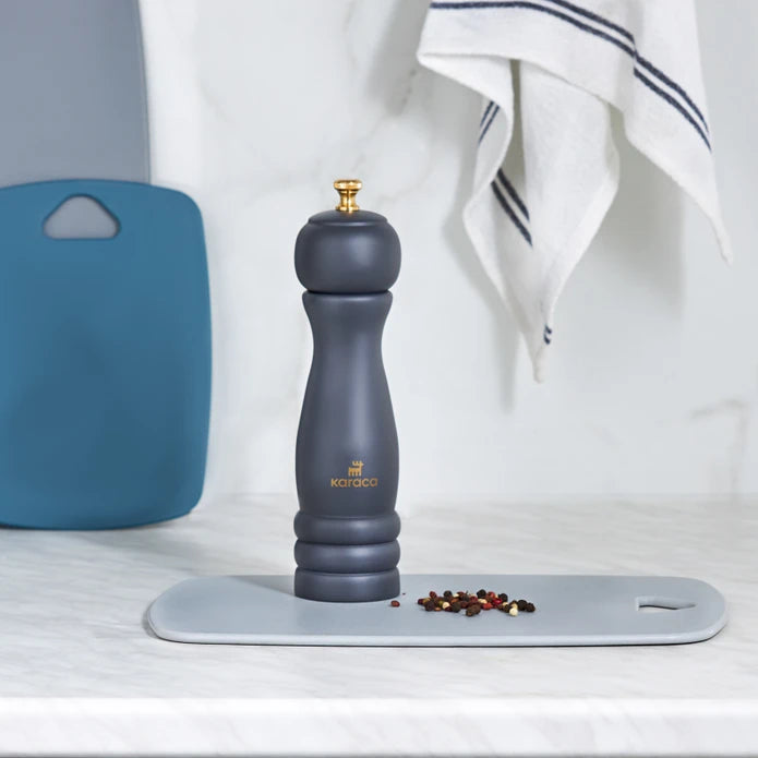 Karaca Thor Gray Spice Mill 22 Cm 153.03.06.8295 -  Spice Sets - ebarza Furniture UAE | Shop Modern Furniture in Abu Dhabi & Dubai - مفروشات ايبازرا في الامارات | تسوق اثاث عصري وديكورات مميزة في دبي وابوظبي