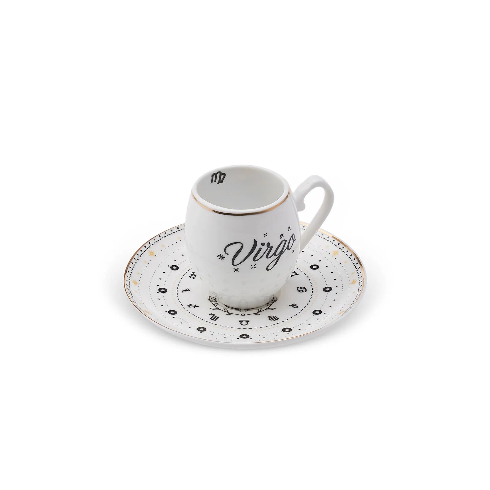 Karaca Virgo Coffee Cup 90 Ml 153.03.06.6905 -  Coffee Sets - ebarza Furniture UAE | Shop Modern Furniture in Abu Dhabi & Dubai - مفروشات ايبازرا في الامارات | تسوق اثاث عصري وديكورات مميزة في دبي وابوظبي