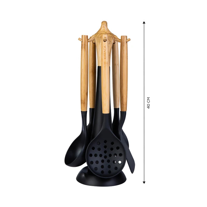 Karaca Woodland Herbal 6 Piece Service Set 153.03.06.1535 -  Service Sets - ebarza Furniture UAE | Shop Modern Furniture in Abu Dhabi & Dubai - مفروشات ايبازرا في الامارات | تسوق اثاث عصري وديكورات مميزة في دبي وابوظبي