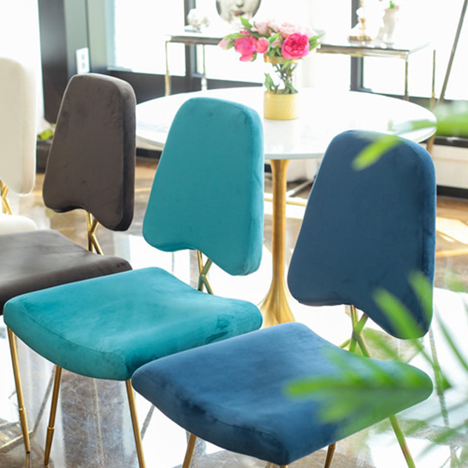 Velletri Cross  Dinning Chair Tg-185 -  Chairs | كرسي طعام من فيلتري - ebarza Furniture UAE | Shop Modern Furniture in Abu Dhabi & Dubai - مفروشات ايبازرا في الامارات | تسوق اثاث عصري وديكورات مميزة في دبي وابوظبي