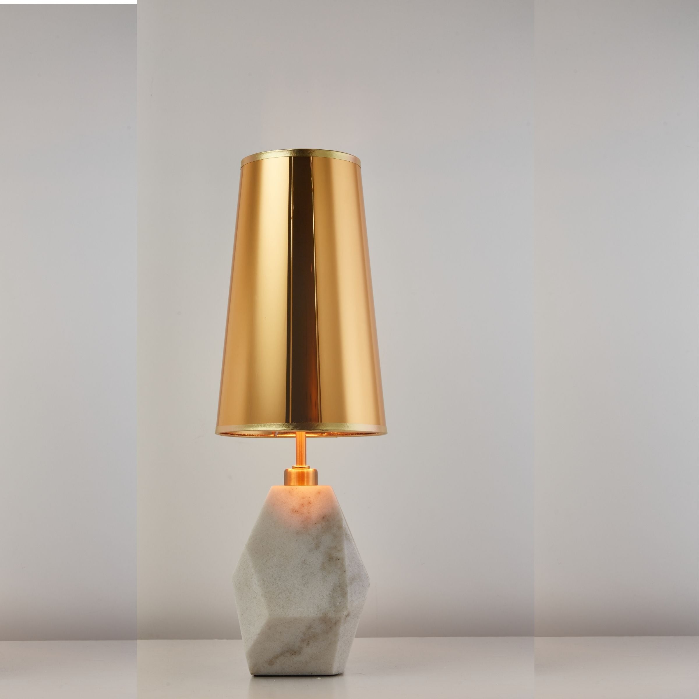Soul White Marble Table Lamp CY-LTD-1023-W -  Desk\table Lamps - ebarza Furniture UAE | Shop Modern Furniture in Abu Dhabi & Dubai - مفروشات ايبازرا في الامارات | تسوق اثاث عصري وديكورات مميزة في دبي وابوظبي